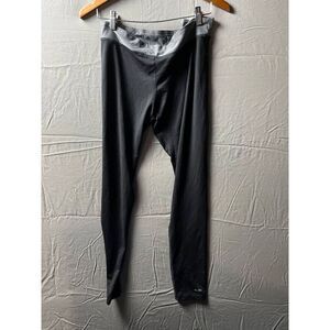 C9 Champion Leggings Womens Large Black Elastic Waistband Gym Workout Mid Rise